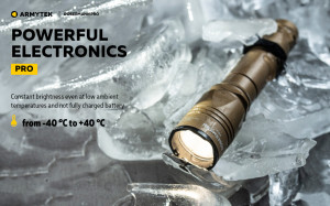 Lanterna tactica Armytek Dobermann Pro Magnet USB Sand Warm 1400 lm cu acumulator inclus - Img 12