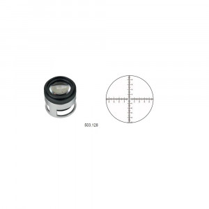 Lupa de precizie cu scala gradata, 29 x ø 29 mm - Img 2