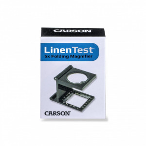 Lupa pliabila LinenTest din plastic 5x30 mm cu masuratori - Carson - Img 5