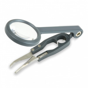 Lupa portabila Fish™n Grip Pro putere 4.5x cu pensete - Carson - Img 1