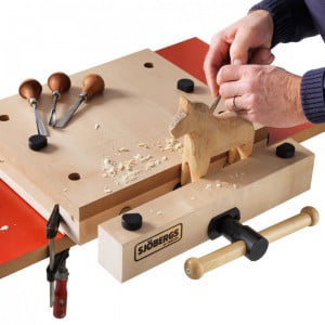 Menghina mobila Sjöbergs cu suprafata de lucru laminata din mesteacan, deschidere 110 mm - Img 15