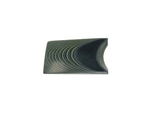 Micarta de in 8 mm- Natural/Black 1/1, pentru maner de cutit