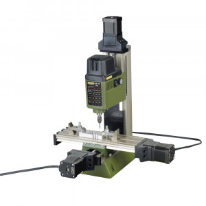 Micro freza MF 70 CNC ready Proxxon 27112, cu motoare pas cu pas, 5000 - 20000 rpm, baza din fonta