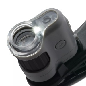 Microscop de buzunar Carson MicroMini cu 20x LED și iluminare UV - Img 2