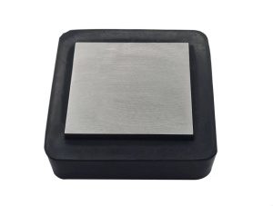 Nicovala patrata din otel inoxidabil pentru pielarie,73 x 73 x 28 mm