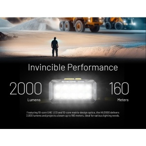 Nitecore HU2000, Lanterna Frontala 2000 Lumeni - Img 18