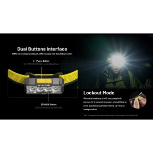 Nitecore NU27 Lanterna Frontala MCT 600 Lumeni - Img 18