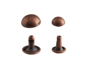 Nituri cu cap semisferic 10 mm, set 100 buc - Tandy Leather - imagine 5