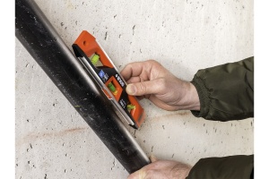 Nivela din plastic/aluminiu torpedo pro, 2 bule + 1 x 45 grade, 23 cm, magnetica SOLA T PRO - imagine 6