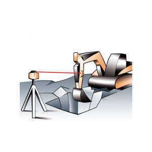 Nivela laser rotativ orizontal – pana la 600 m diametru cu receptor FR 45, Stabila - Img 4