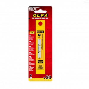 OLFA GSB-1S Lame razuitor inox pentru GSR-1, 30 buc