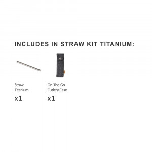 Pai din titan in husa Straw Kit Titanium, LIGHT MY FIRE - Img 6