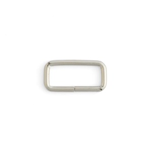 Pasanti metalici formati pentru curele de 19 si 25 mm, nichelati, set 10 buc - Tandy Leather - imagine 3