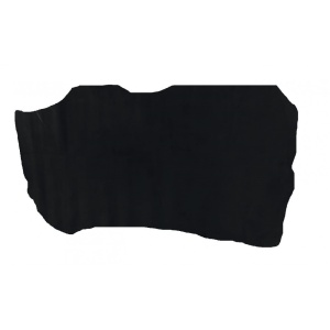 Piele Stretch Negru pentru Proiecte Mici - Piele Naturala Elastica (cod STR 12)