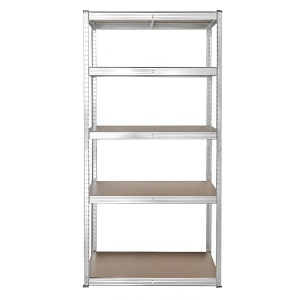 Raft metalic depozitare, 180 x 90 x 40 cm, galvanizat, 5 polite, 175 kg/polita