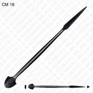 Raspel pentru sculptura lemn si marmura B187, Milani Utensili - Img 2