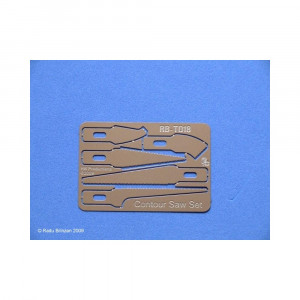 RB-T018 Set lame de contur pentru modelism/hobby - Img 1