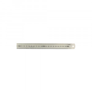 Rigla din inox 300 mm Hedue pentru masurare si trasare - Img 2