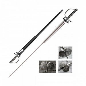 Sabie Cold Steel Colichemarde Sword din oțel carbon 1060 – CS-88CLMS