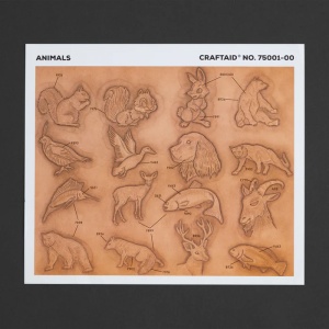 Sablon pielarie "Animale" - Tandy Leather