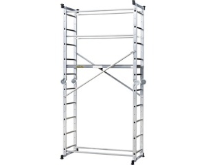Schelă metalică completă multifuncțională 5 in 1 înălțime maximă 3,9 m - Img 1