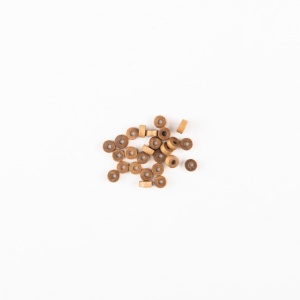 Set 20 roti lemn pentru afet de tun, 6mm, Amati - Img 1