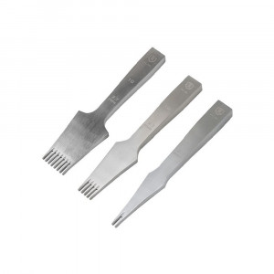 Set 3 dalti pielarie tip frantuzesc normale WUTA de 2.7mm - Img 1