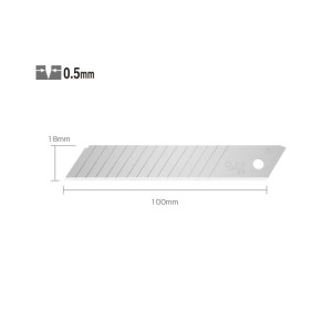 Set 50 Lame Cutter Segmentate 18 mm, Olfa LBD-50 - Img 3