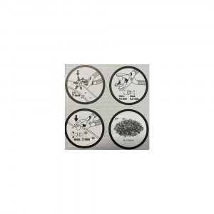 Set clesti pentru perforat si capsat, incl. 100 capse. - Img 2