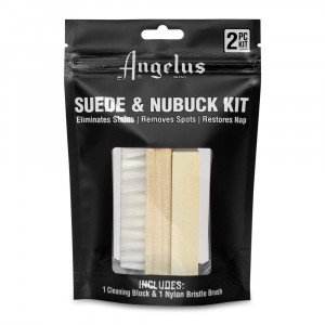 Set curatare piele intoarsa si nabuc Angelus, 2 piese
