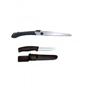 Set cutit, Morakniv companion si fierastrau Tajima