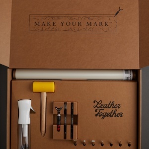 Set de initiere in sculptura si stampilarea pielii Tandy Leather – Leather Carving Starter Set - imagine 3