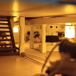Set de lumini LED pentru modelul de navă HMS Victory Anatomy - Artesania Latina - Img 3