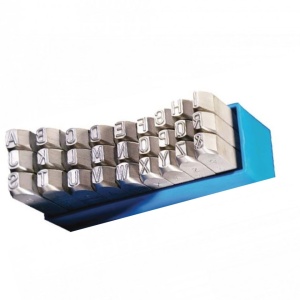 Set poansoane litere mari A-Z Gravurem-R Heidenpeter | DIN CK 45