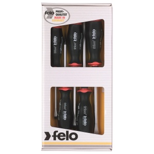 Set surubelnite mecanice, Heavy Duty, Drepte si PH, Felo Frico, 5 piese - Img 2