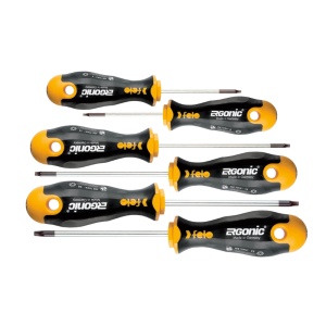 Set surubelnite Torx, Felo Ergonic, 6 piese - Img 1