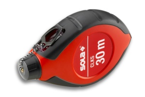 Sfoara pentru creta carcasa plasticiu, retractor rapid, ferestra vizitare, 30 m SOLA CLKS 30