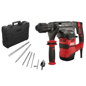 SKIL 1781 GB ciocan rotopercutor RH1E1781GB, 3 functii, VRS, SDS+, 5 J, max 750rpm, 220V, 1.500W, + accesorii si geanta - Img 1