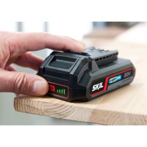 SKIL 3110 AA, Set incarcator si acumulator Li-Ion 20V Max, 2.5Ah, PWRCORE 20, indicator LED - Img 3