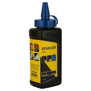 Stanley 0-47-465, set pentru trasat powerwinder cu flacon cu praf de creta albastra, blister - Img 2