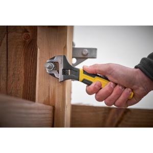 Stanley 0-90-947, MaxSteel, cheie reglabila, otel crom-vanadium, cap inclinat, lungime 150mm (6"), deschidere 24mm - Img 12