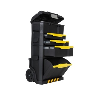 Stanley 1-79-206, Atelier modular rulabil 3 in 1, format din cutii si sertare, roti de 7" - Img 4