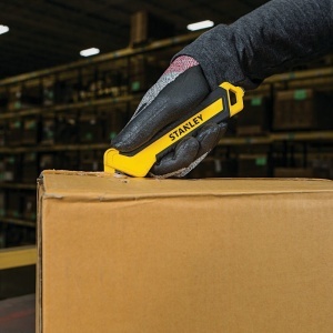 Stanley STHT10356-0, Cutter pentru carton cu maner cauciucat, lama tip carlig - Img 9