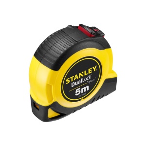 Stanley STHT36803-0, ruleta tylon cu dubla blocare 5m, acoperire Tylon, maner ergonomic, 5m x 19mm, blister - Img 3
