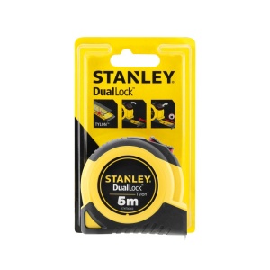 Stanley STHT36803-0, ruleta tylon cu dubla blocare 5m, acoperire Tylon, maner ergonomic, 5m x 19mm, blister - Img 7