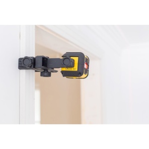 Stanley STHT77502-1, nivela laser cross 90, cu linie in cruce + un fascicul 90 grade, lumina rosie, auto-nivelare, prindere cu clema, QuickLink, raza actiune 12m, include 2 baterii AA, clema si husa - Img 7