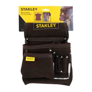Stanley STST1-80114, suport din piele pentru curea, 3 buzunare pentru scule - Img 4