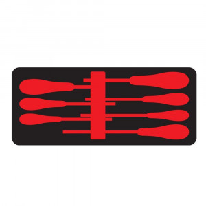 Suport MOB IUS OSC pentru 7 surubelnite Tamper TORX cu amaner bimaterial