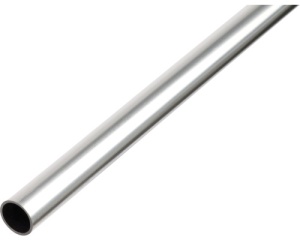 Teava rotunda din aluminiu, Ø 6 - 25 mm, lungime 2000 mm (2 m)