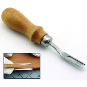 Tesitor si razuitor tip francez manual pentru piele naturala ECO - Img 2